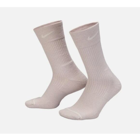 New NWT Nike Everyday Cushioned Wool Blend Crew Socks W 10-13 M 8-12 - Picture 2 of 9